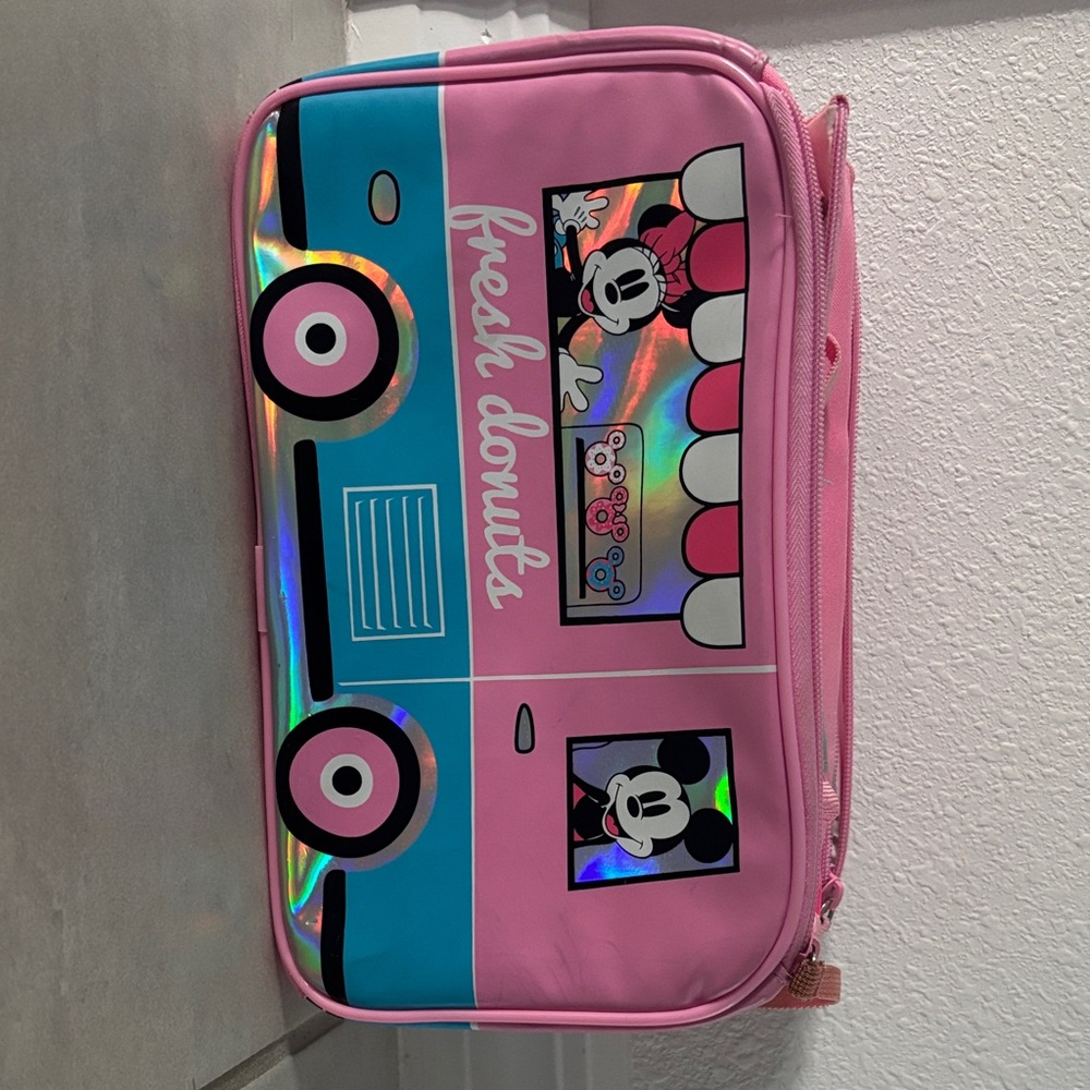 Mickey and Minnie Mouse fresh donut truck lunch box